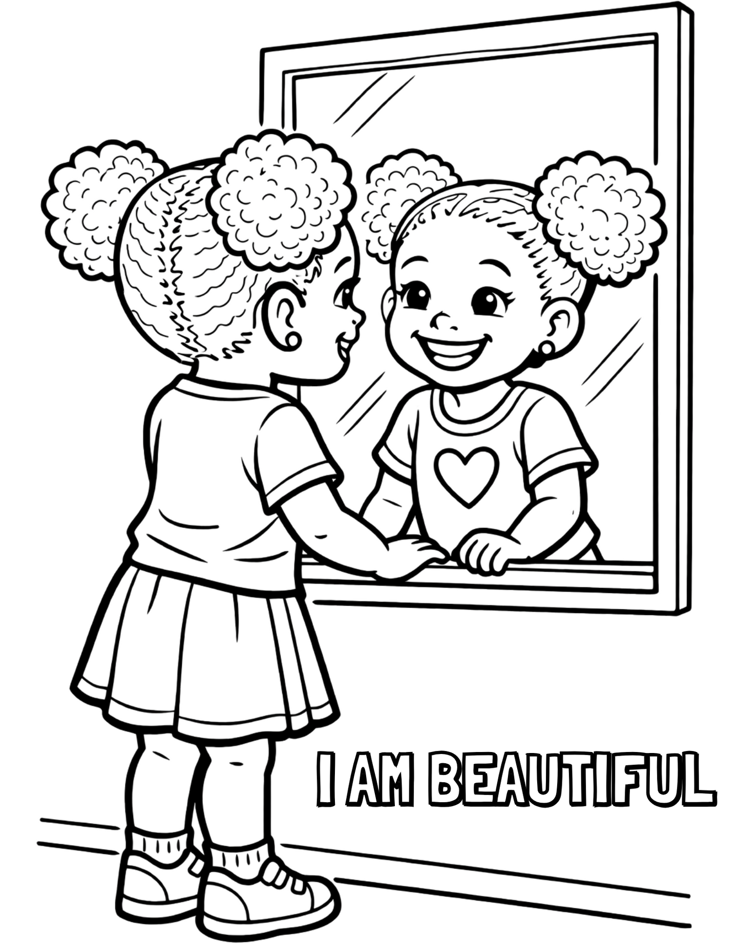 Affirmation Coloring Books for Kids