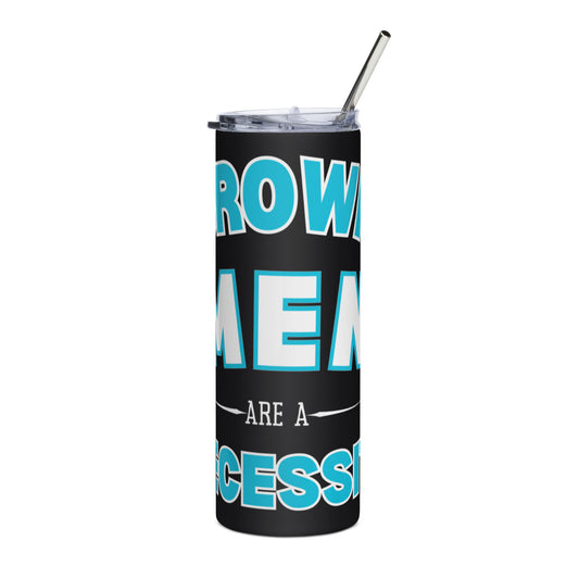 Brown Men - Stainless Steel Tumbler